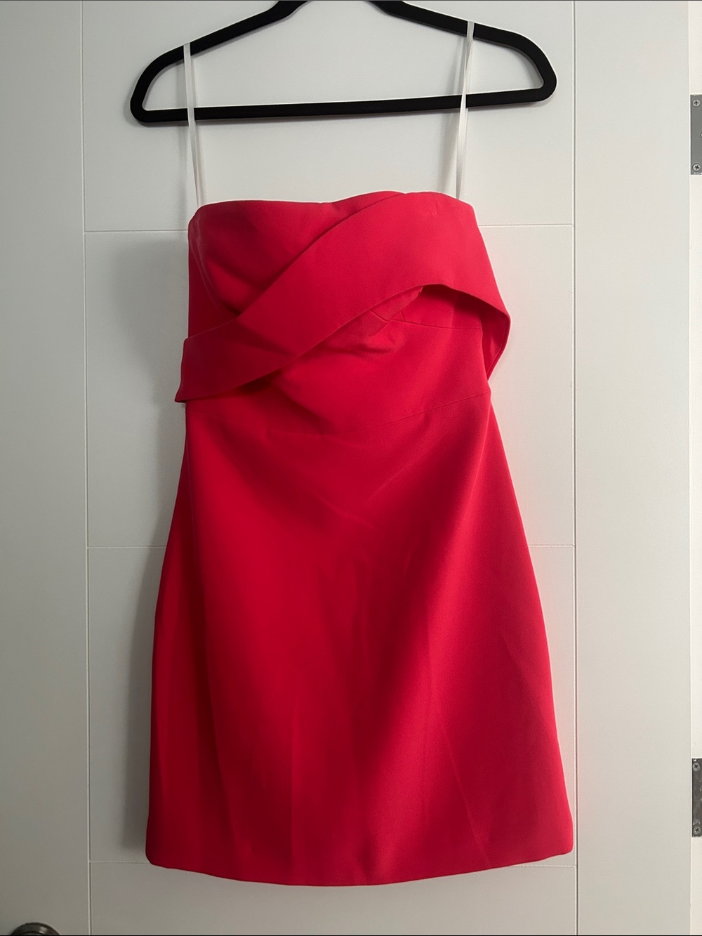Strapless Coral Cocktail Dress - Classic Evening Dress
